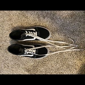 Black old school vans